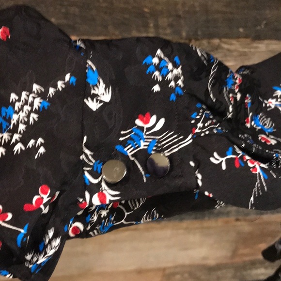 Veronica Beard Floral Print Silk Dress - Picture 9 of 10